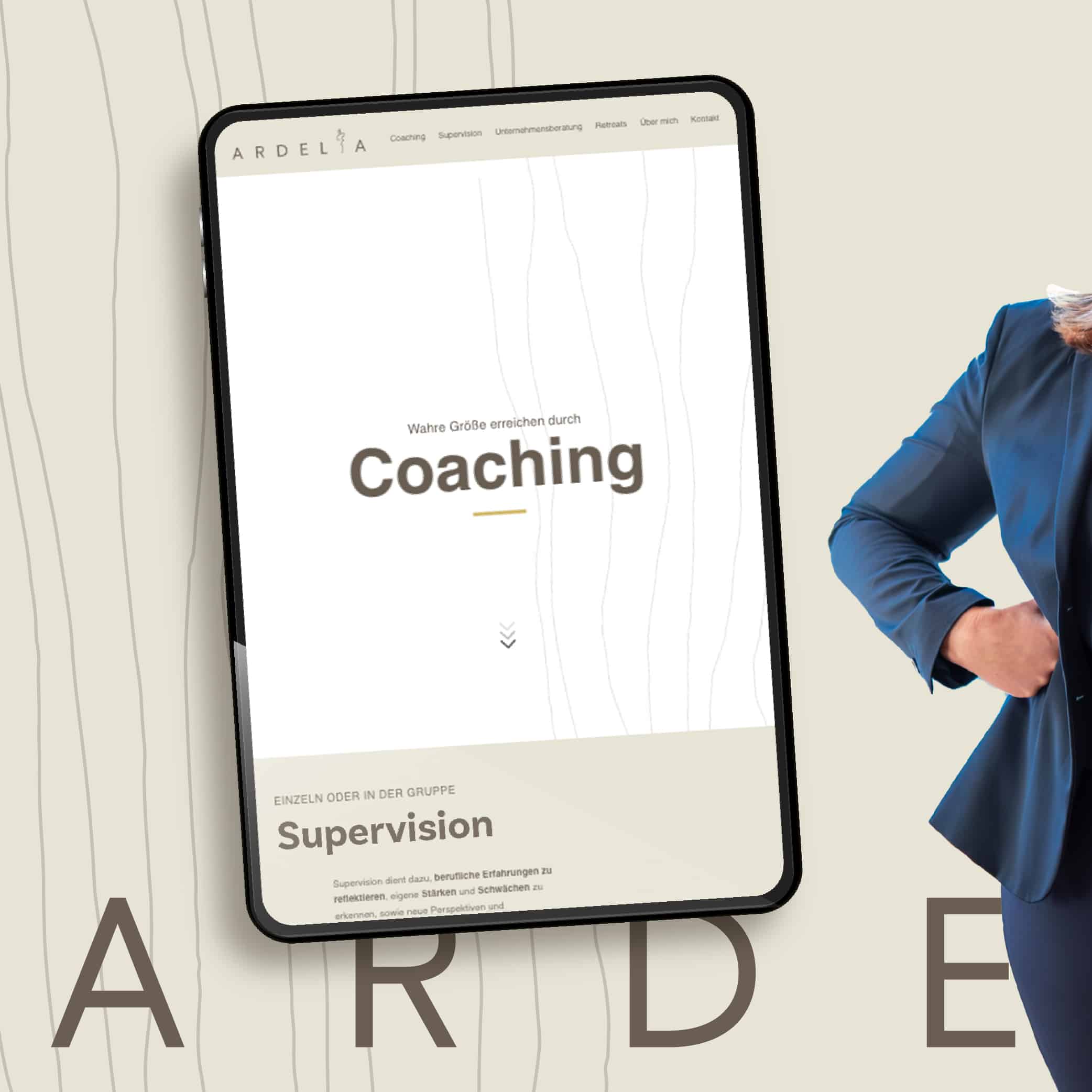 Ardelia Mockup Webdesign Logo Print