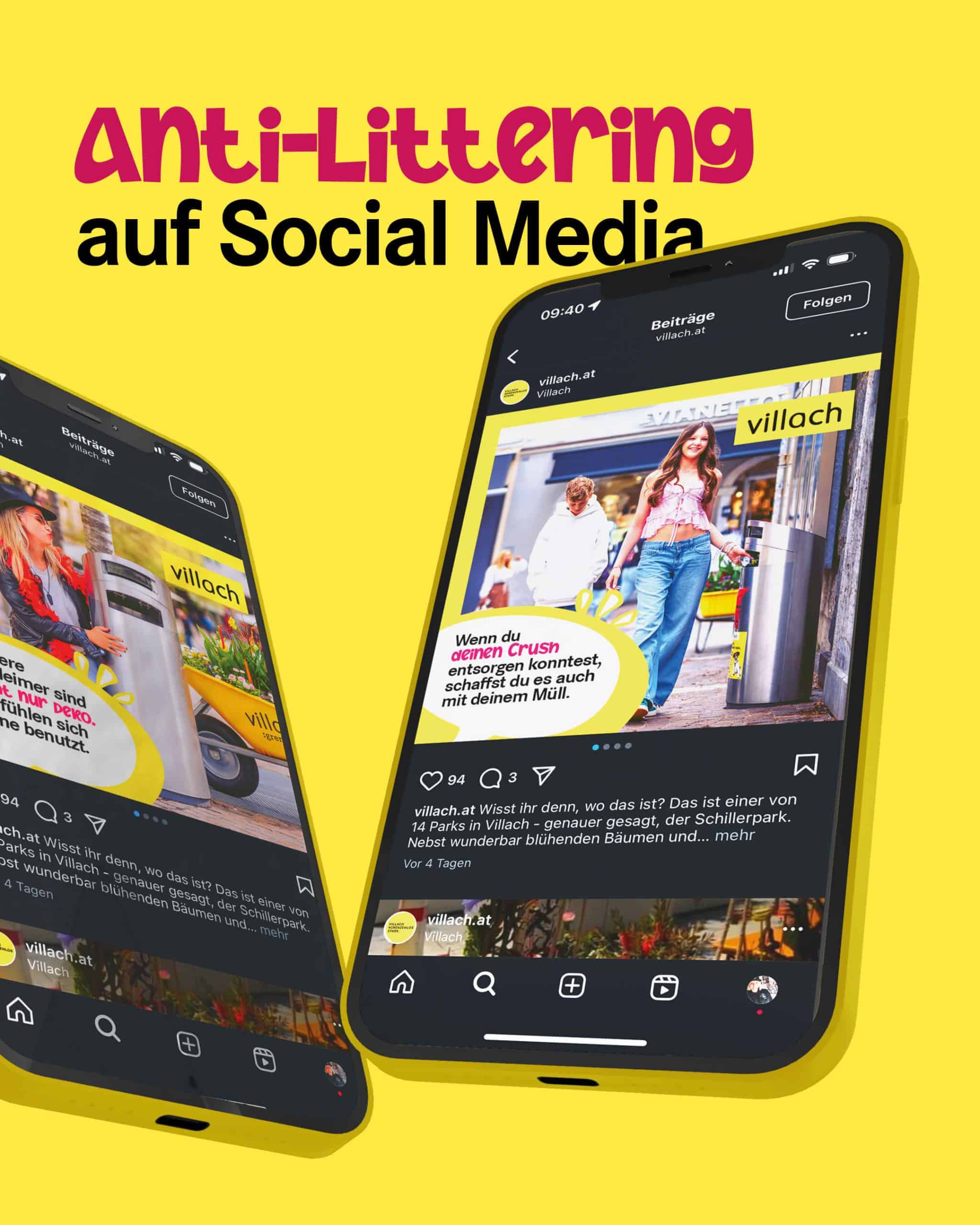 Abfallwirtschaft Villach Müllkampagne