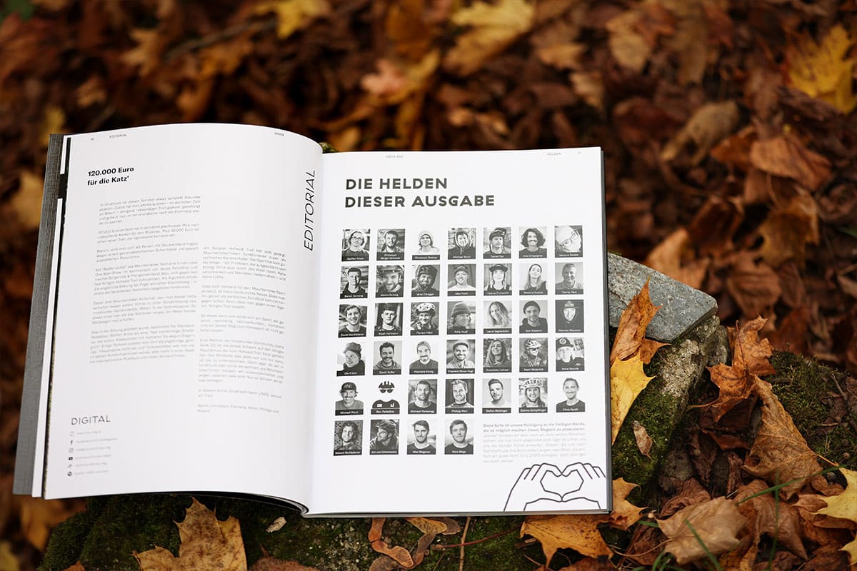 LINES Magazin Layout von ENN100 Grafikdesign