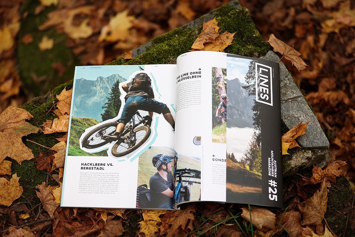 LINES Magazin Layout von ENN100 Grafikdesign