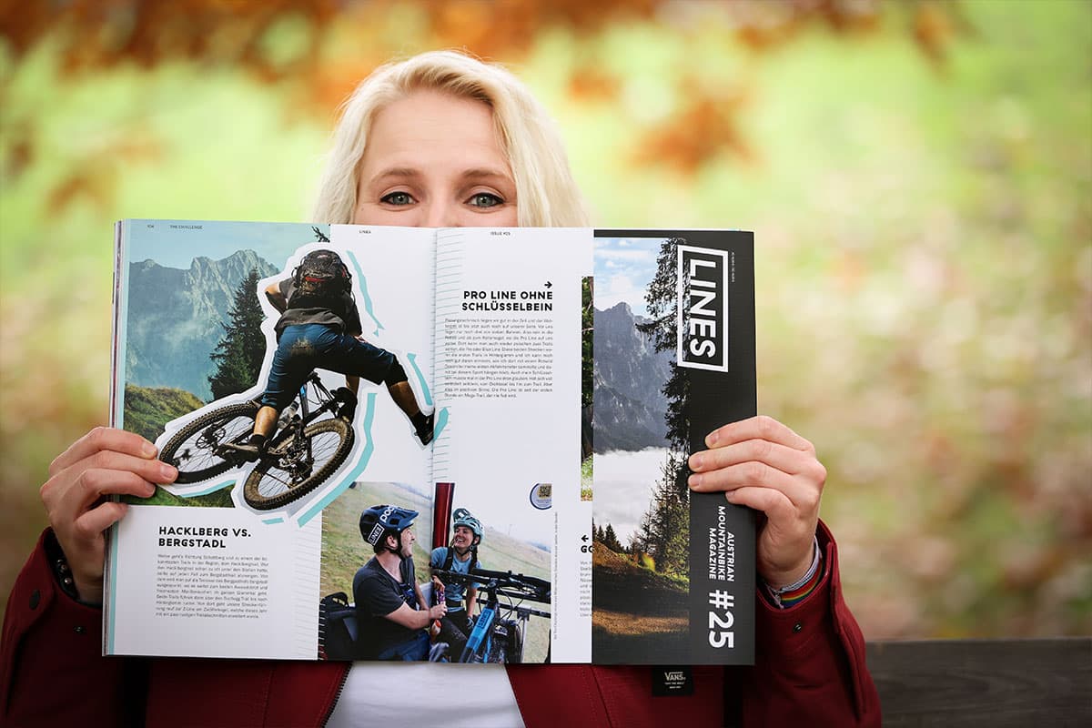 LINES Magazin Layout von ENN100 Grafikdesign