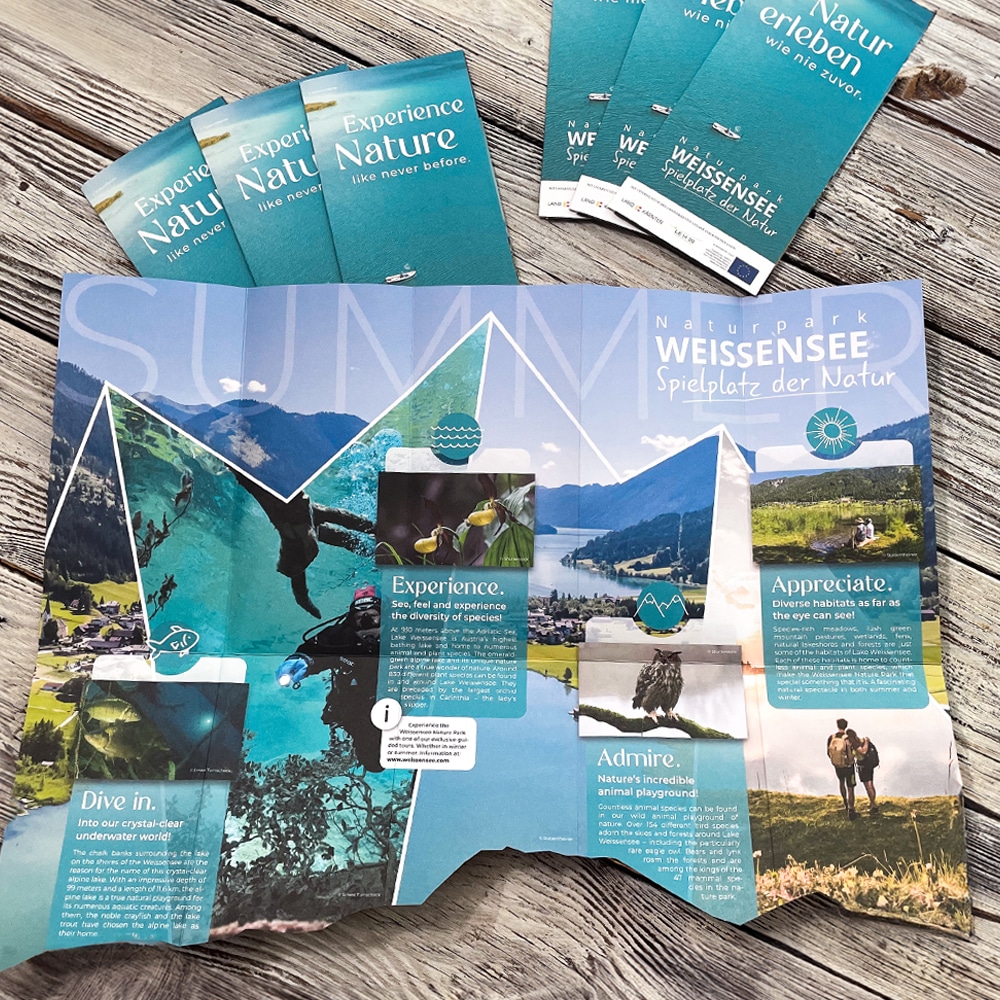 Naturpark Weissensee Sommer/Winter Folder 2024