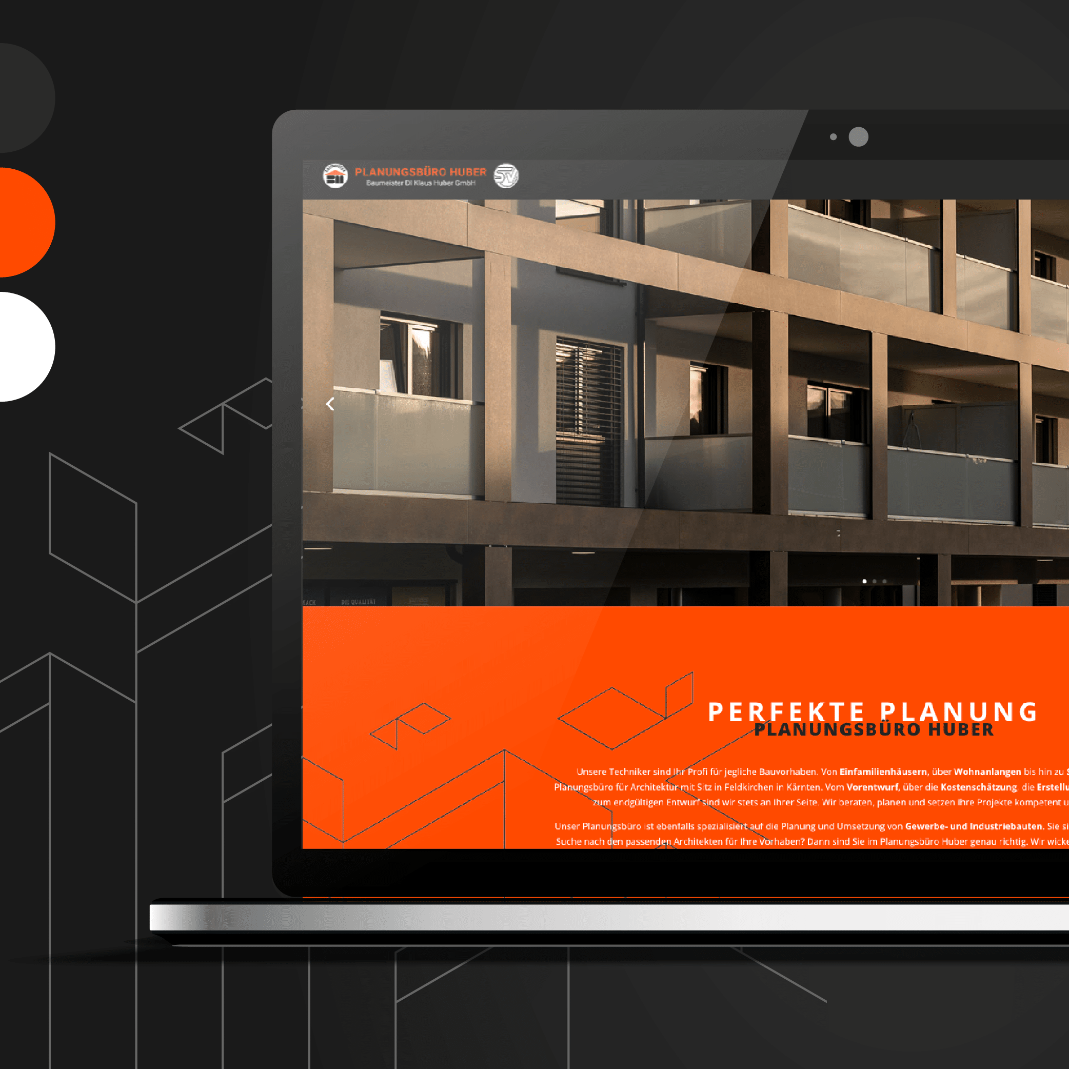 Planungsbüro Huber Mockup