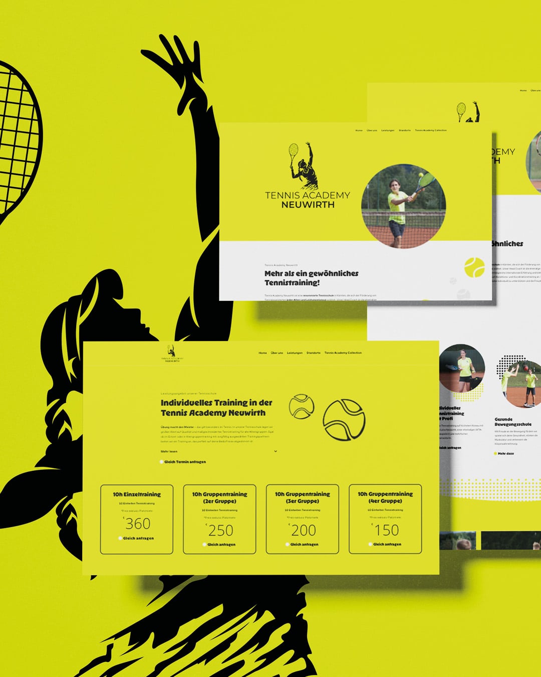 Tennis Academy Neuwirth Mockup