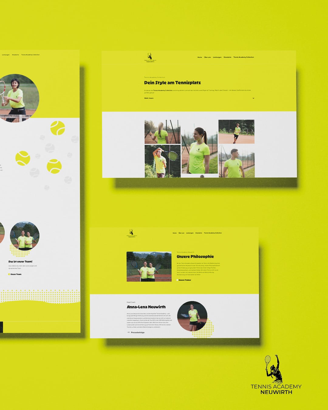 Tennis Academy Neuwirth Mockup