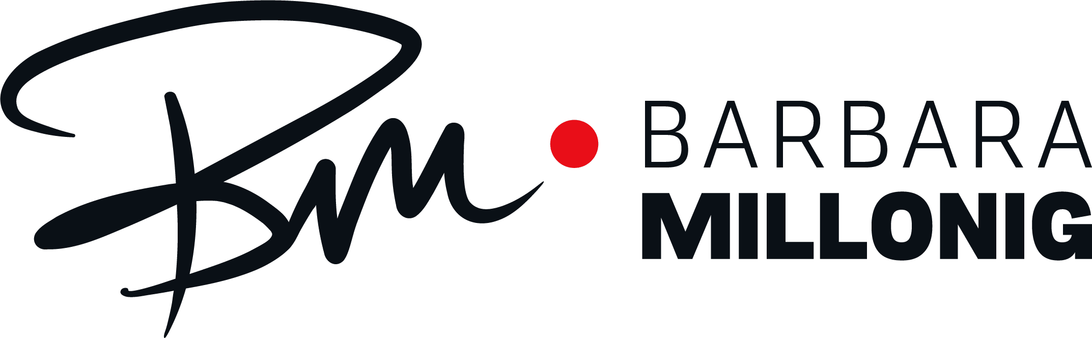 Barbara Millonig Logo dark