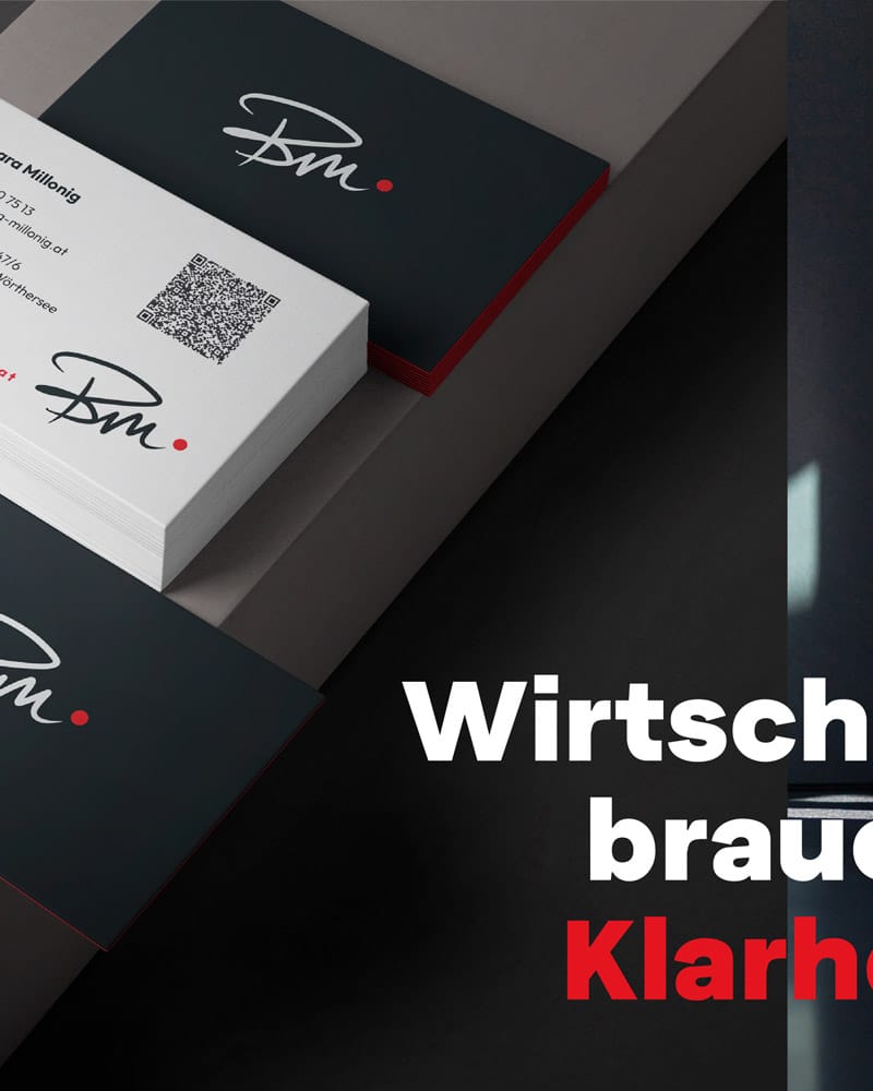 Visitenkarten für Barbara Millonig Arbeitspsychologin aus Klagenfurt bei ENN100